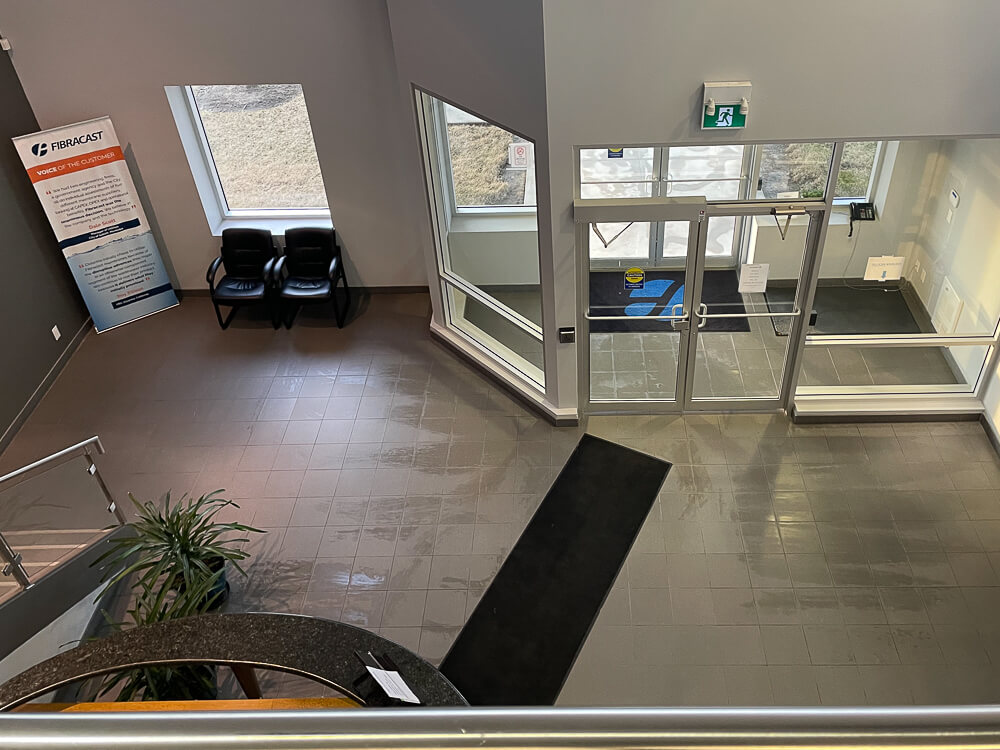 Hamilton industrial cleaning walkthrough and safety inspection